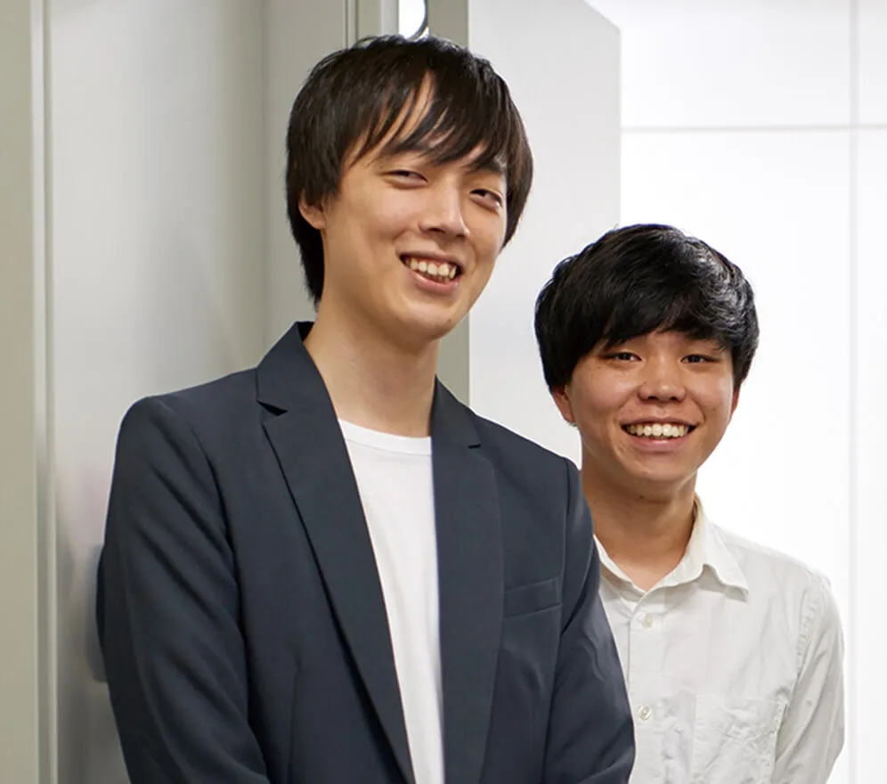 泰永 達也さん（左）白瀧 迅さん（右）