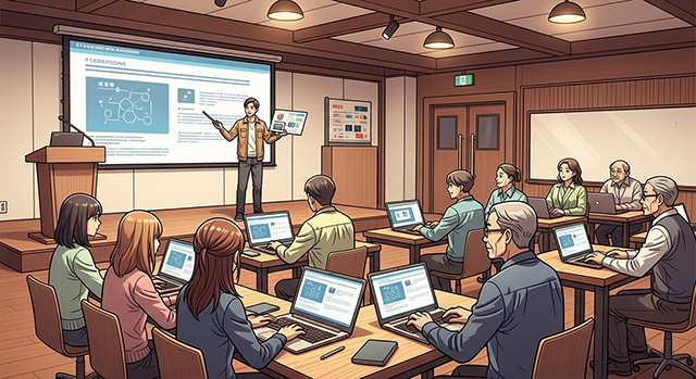 生成AIによる、イベント開催イメージ。