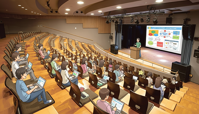 生成AIによる、DevFest2025の様子