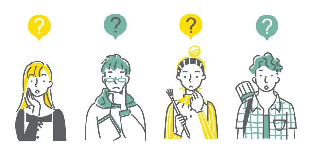 進路を考える学生（イメージ）