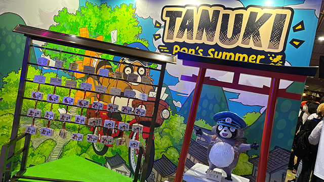 『TANUKI: Pon's Summer』のブース写真