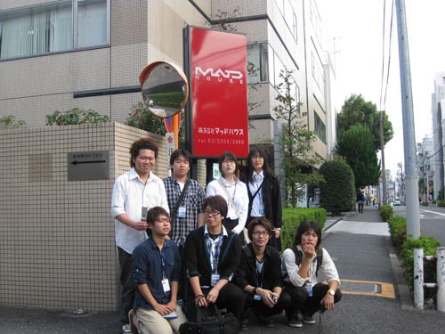 アニメ制作企業 株式会社マッドハウスに学生が企業見学に行ってきました 最新情報 神戸電子専門学校